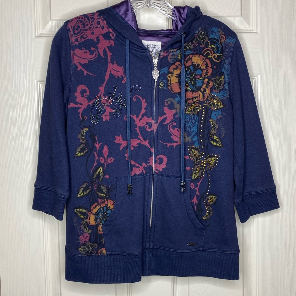 Miss Me Beaded Jacket with Satin Interior